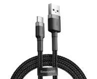 BASEUS USB - USB-C Cafule 3A 0,5m szaro - czarny CATKLF-AG1 - 691498 - zdjęcie 2